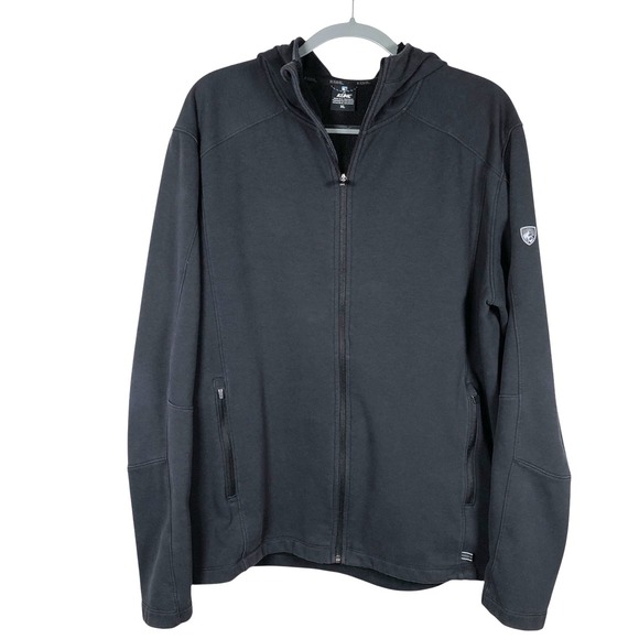 KUHL Spekter Hoody Men's XL Full Zip Sweatshirt Jacket Thumb Loops Outdoor - Picture 1 of 15